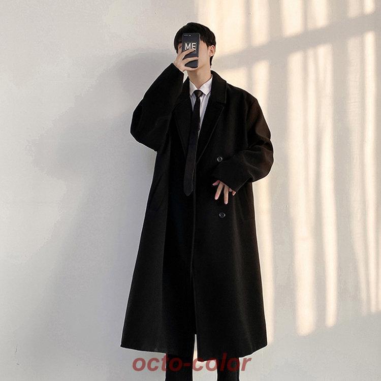 メンズチェスターコート コート 春秋冬 メンズ ロングコート