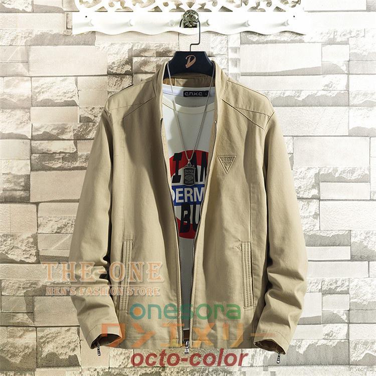 スイングトップ メンズ ブルゾン ジャケット 秋服 袖口ジッパー スイングトップ メンズ ブルゾン ジャケット 秋服 袖口ジッパー
