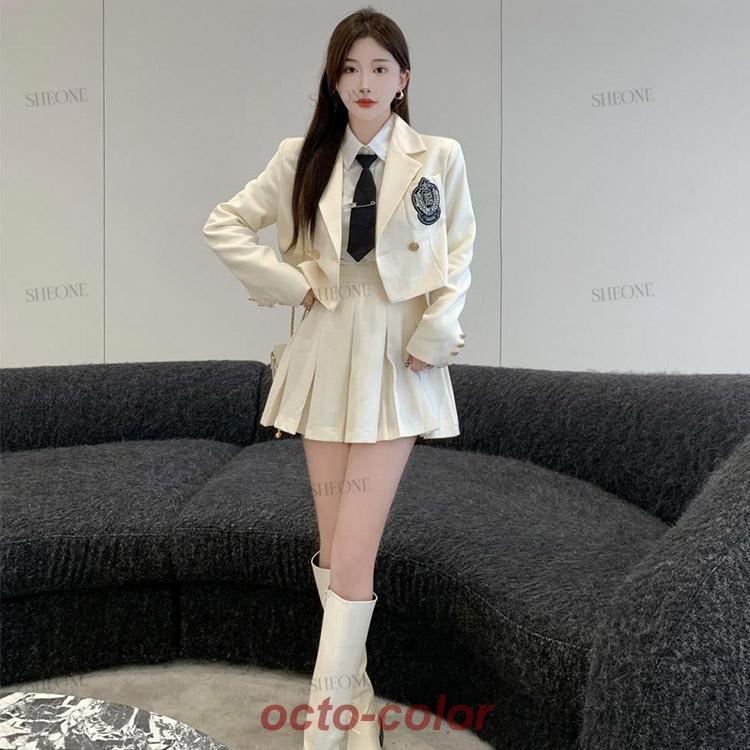anap girl 2024卒服　卒業式　韓国制服風 ANAP GiRL（アナップガール）の「2024 ANAPGIRL卒服4点セット