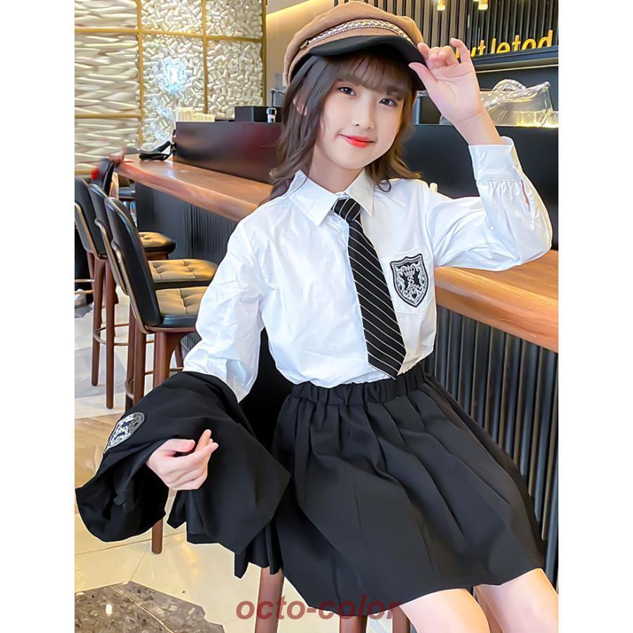 卒業式 スーツ 女の子 スカート 韓国 制服 中学生 小学生 入学式