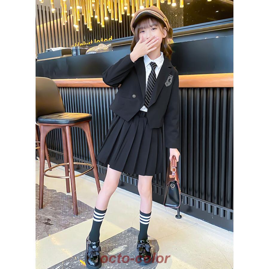 卒業式 スーツ 女の子 スカート 韓国 制服 中学生 小学生 入学式