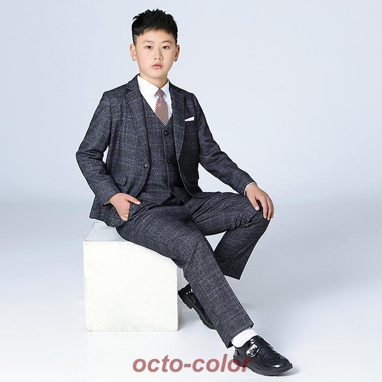 卒業式 男の子 ゆったりサイズ スーツ b体 フォーマル 子供服