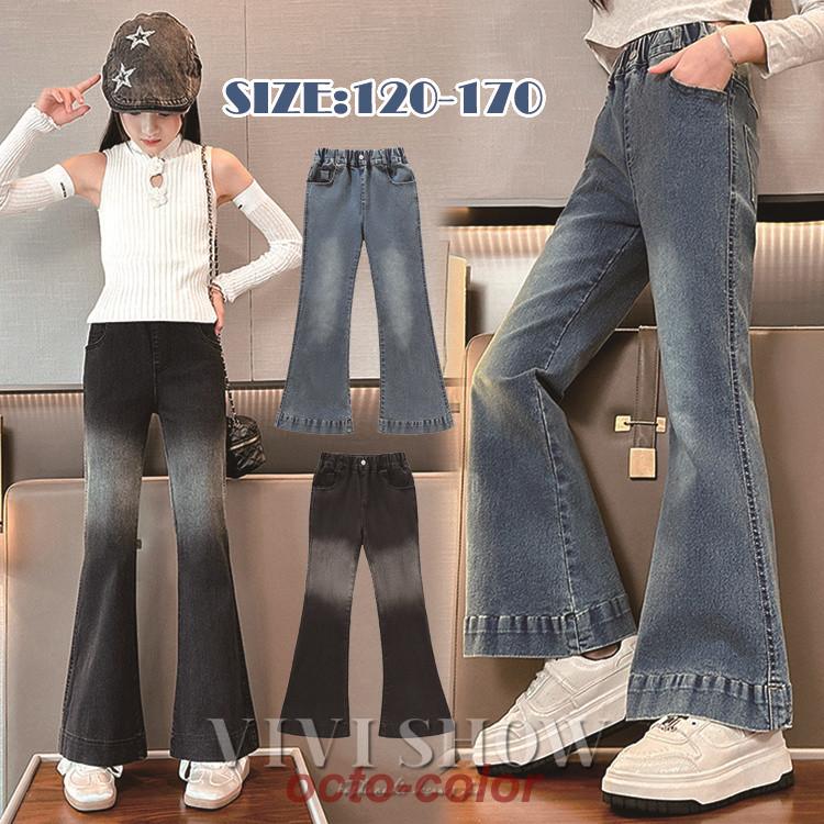 デニムパンツ 女の子 デニムブーツカット パンツ フレアパンツ デニムパンツ 女の子 デニムブーツカット パンツ フレアパンツ