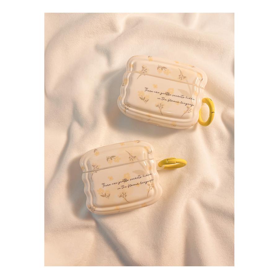 AirPods Pro ケース おしゃれ airpods pro ケース 花柄 英文字 韓国