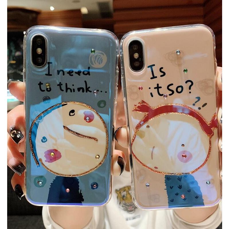 大人気 Ins 日系 キャラクター ペアケース ダイヤモンド Iphone7 8 Iphone7plus 8plus Iphone6 6s Iphone6plus 6splusカバー Iphonex Xs Xr Xsmax Hj Oct ショップ 通販 Yahoo ショッピング