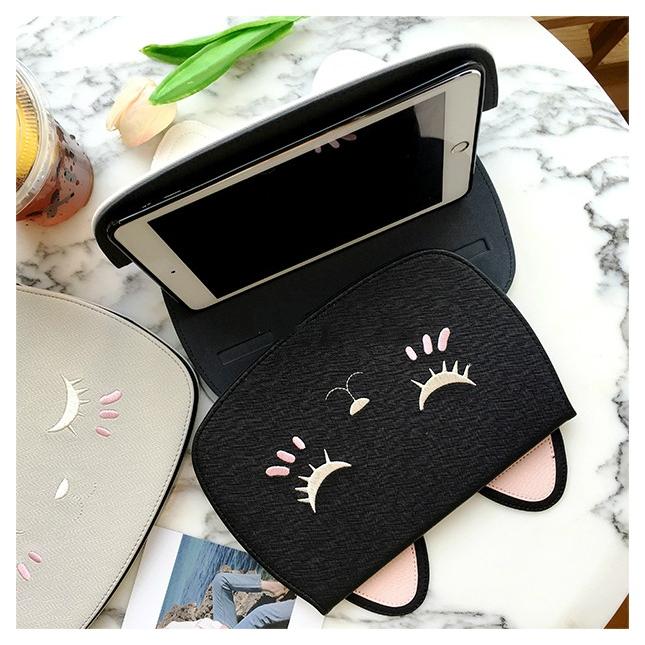 日韓風 おもしろ 可愛い アイパッドミニ 猫ちゃん ネコ iPad