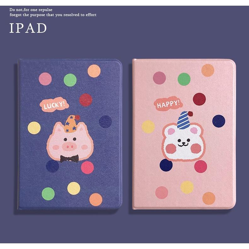 日韓風 おもしろ 可愛い アイパッドミニ ラッキー豚 ハッピークマ Ipad Mini1 2 3 4 5 Ipad2 3 4 5 6 Air1 2 Ipadproケース キャラクターレザー カバー Hj Oct ショップ 通販 Yahoo ショッピング