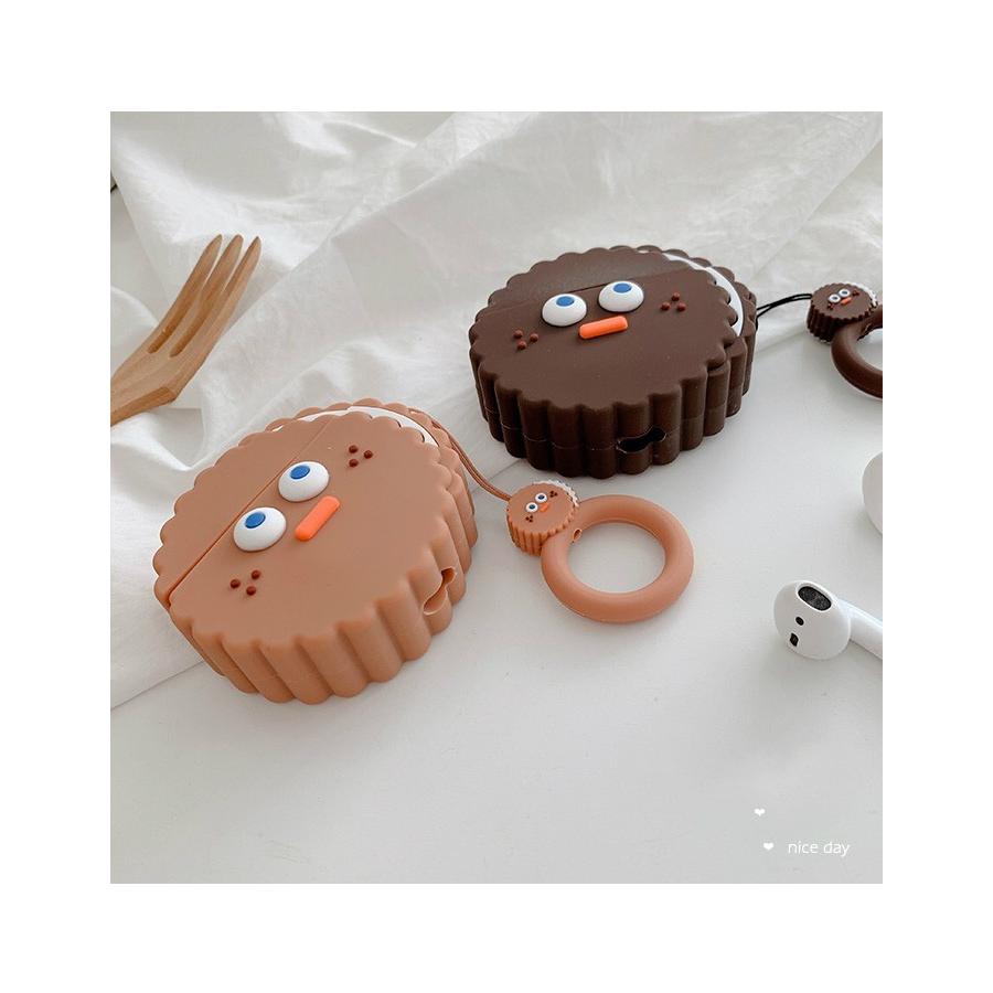 チョコビスケットさん専用 Apple AirPods Pro2 AirPods case AirPods2 Airpods Pro ケース ビスケット 着脱簡単
