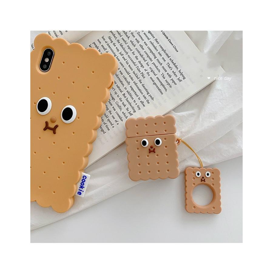AirPods case AirPods2 Airpods Pro ケース ビスケット 着脱簡単