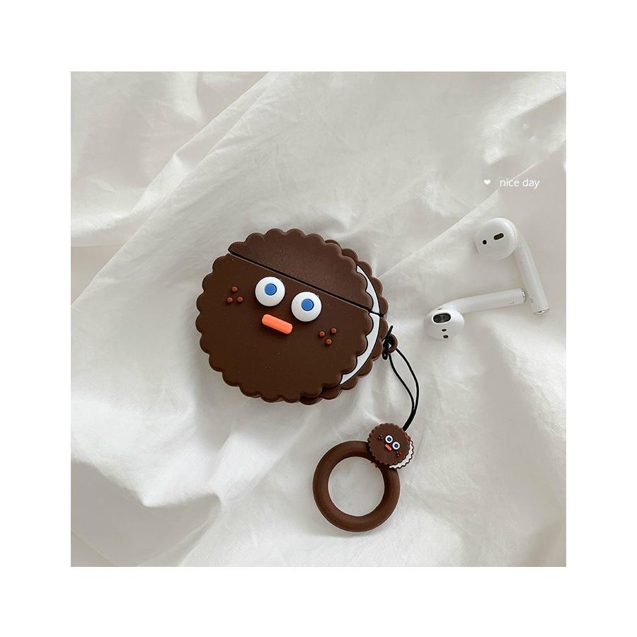 AirPods case AirPods2 Airpods Pro ケース ビスケット 着脱簡単