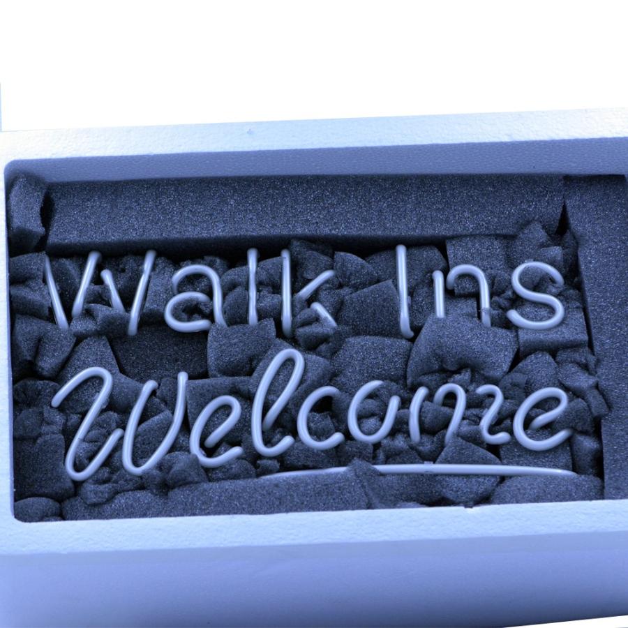 ネオン サインTN095『WALK INS WELCOME』NEON SIGNネオン管 ネオン サインTN095『WALK INS WELCOME』NEON SIGNネオン管