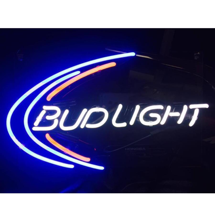 ネオン サイン TN158『bud light』NEON SIGNネオン管、ディスプレイ ボード、カフェ、喫茶店、広告用看板、クラブ及び娯楽場所等 インテリア15*10インチ