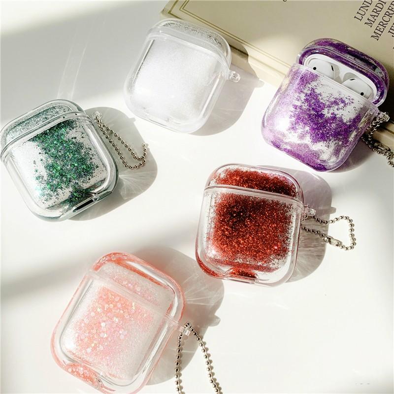 Airpods Airpods２ エアポッズ グリッター 液体 キラキラ ラメ カラビナ付き カバー ケース 装着 イヤホン Apple ワイヤレスイヤホン おしゃれ かわいい Hj Oct ショップ 通販 Yahoo ショッピング
