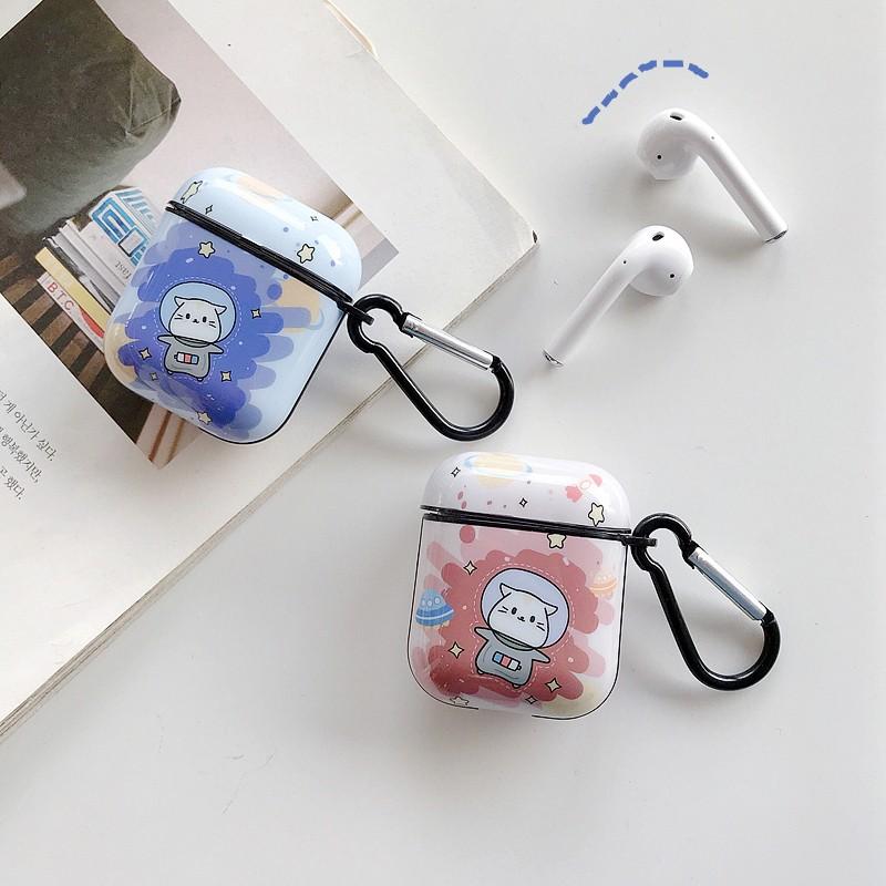 Airpods Airpods２ エアポッズ カバー ケース イヤホン ワイヤレスイヤホン おしゃれ かわいい キャラクター 猫宇宙飛行士 Hj Oct ショップ 通販 Yahoo ショッピング