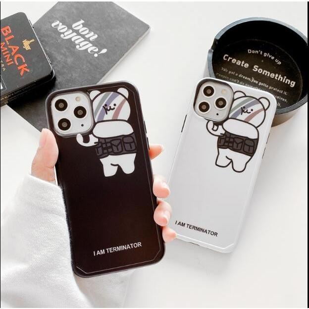 Iphoneケース スマホケース 韓国 アイフォン11 ケース Iphone ケース 可愛い クマ カメラマン かわいいクマ Hj Oct ショップ 通販 Yahoo ショッピング