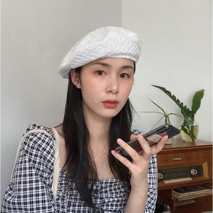 レディース 帽子 ベレー帽 ホワイト 白 小顔効果 大人 おしゃれ 可愛い 折り畳み 日焼け防止 涼しい 夏 シンプル Htw518 Oct ショップ 通販 Yahoo ショッピング