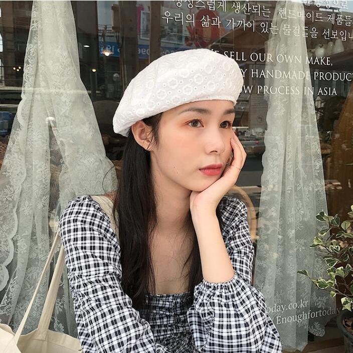 レディース 帽子 ベレー帽 ホワイト 白 小顔効果 大人 おしゃれ 可愛い 折り畳み 日焼け防止 涼しい 夏 シンプル Htw518 Oct ショップ 通販 Yahoo ショッピング