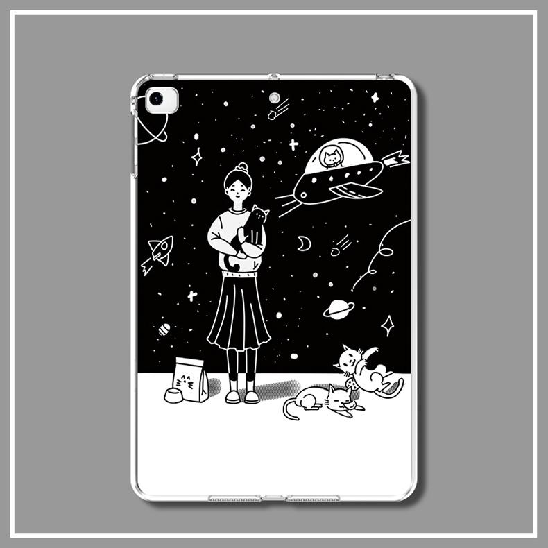 アイパッドケース キャラクター Ipadケース 11インチ 10 5 ケース 18 17 第7世代 新型 10 2 素材 耐衝撃 可愛い お洒落 女の子 ネコ 黒 宇宙 Ipd086 Oct ショップ 通販 Yahoo ショッピング