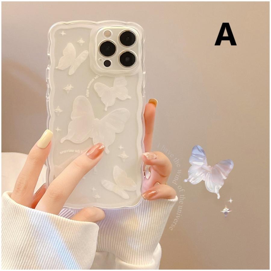 蝶デザイン iPhone用クリアケース Amazon.co.jp: Ruuu iPhone XR ハード ケース スマートフォン