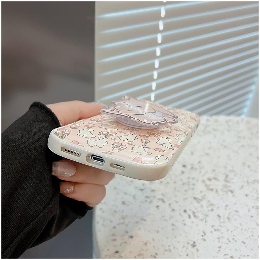 【希少コラボ】PRADA iPhoneケース SE2/SE/8/7対応 うさぎ ホワイトタイガーとブラックタイガー iPhone SE（第3世代／第2世代