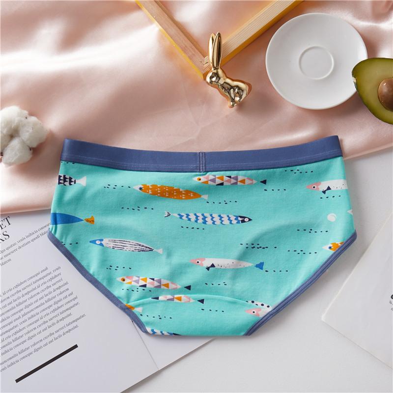 ペアショーツ　海物語　魚　ペアパンツ 男女ペア おそろい ペアルック　カップル　メンズパンツ レディースパンツ 恋人　お揃い　バレンタイン　プレゼント｜octshop｜07