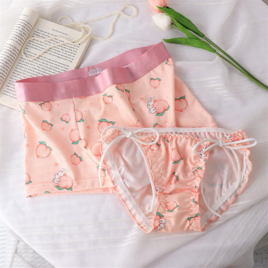 メンズ&amp;レディースボクサーパンツペアセット♡新品未開封♡ メンズ&レディースボクサーパンツペアセット♡新品未開封♡の通販 by