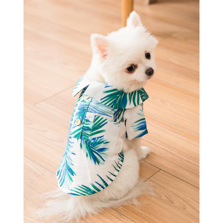 ペット服 可愛い 犬服 ドッグウェアー 犬用 服 おしゃれ 人気 かわいい 洋服 夏服 外出用 お出かけ用 小型犬 アロハ 夏 爽やか Ptc101 Oct ショップ 通販 Yahoo ショッピング
