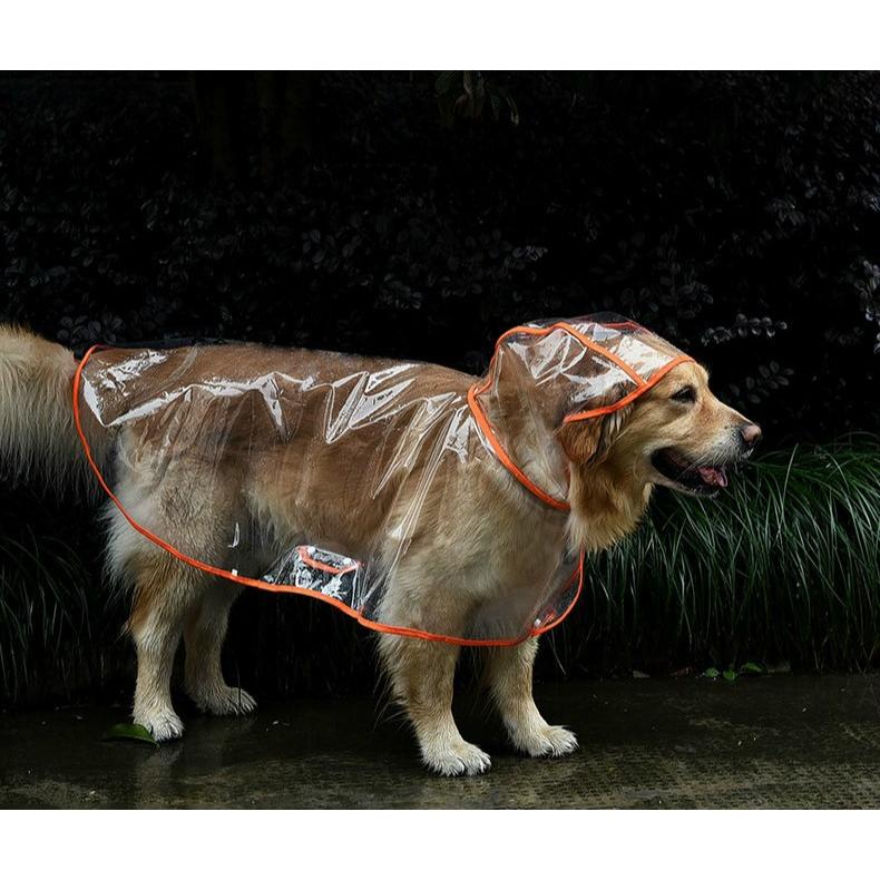 犬用レインコート マント型 レインポンチョ レインウェア フード付き ペット用 スナップボタン 大きめ 雨具 ペット用品 犬用品 透明 雨の日の散歩 カッパ Ptc1 Oct ショップ 通販 Yahoo ショッピング