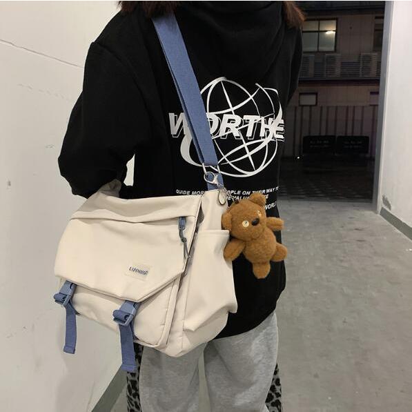 ストリートトレンドバック 210nouve トートバッグ ドロスト バイカラー ナイロン