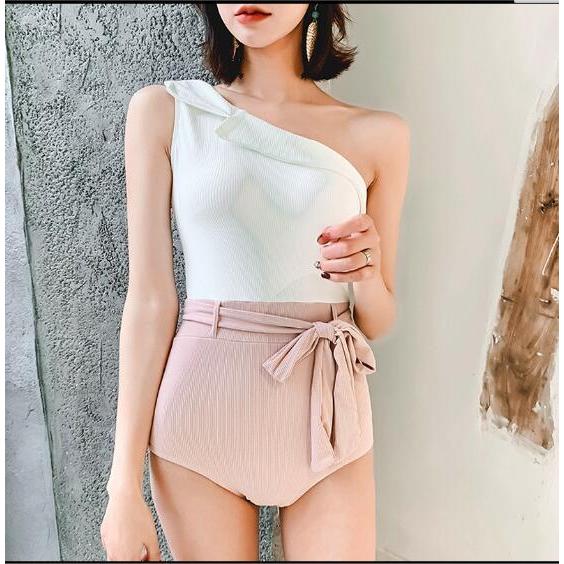 レディース 水着 韓国 ビキニ 新作 人気 シンプル 可愛い 韓国ファッション インスタ映え おしゃれ フェミニン ピンク ブルー ワンピース Smk556 Oct ショップ 通販 Yahoo ショッピング