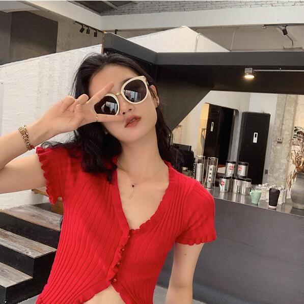 サングラス レディース 女性 眼鏡 日焼け防止 Uvカット夏 おしゃれ 可愛い ブラック 韓国 大きめ Sug506 Oct ショップ 通販 Yahoo ショッピング