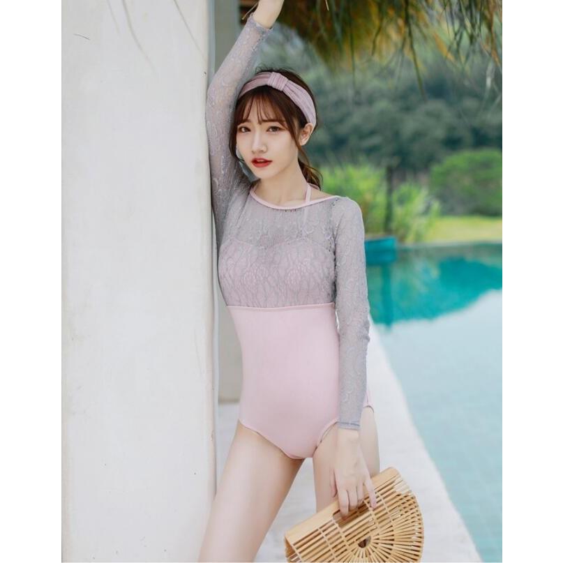 新作水着 レディース 水着 シンプル 可愛い ワンピース水着 バックシャン 無地 ガーリー 水着 韓国 ハイウエスト 体型カバー ピンク レース Swi51 Oct ショップ 通販 Yahoo ショッピング