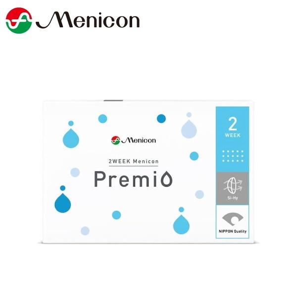 2week メニコンプレミオ 6枚 2WEEK Menicon Premio 2ウィーク 2週間交換 ツーウィーク 終日装用 近視 遠視 シリコン ポスト投函 | プレミオ