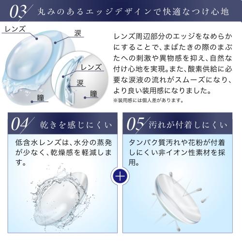 ピュアナチュラル プラス 38% 低含水 Pure Natural PLUS 30枚入 ワンデー 1day 1日使い捨て コンタクトレンズ ポスト投函 | SHOBIDO | 02