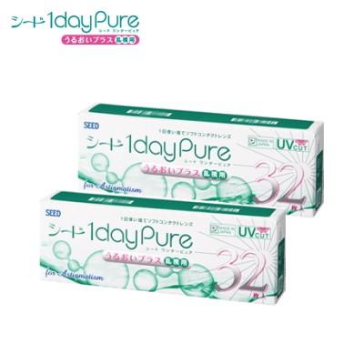 2箱 ワンデー 乱視用 コンタクトレンズ シード SEED ワンデーピュアうるおいプラスワンデー 乱視用 32枚入り 1dayPure 日本製 ポスト投函便30 | ピュア