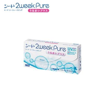 シード SEED 2ウィークピュアうるおいプラス 6枚入り 2weekPure 日本製 ポスト投函 | 