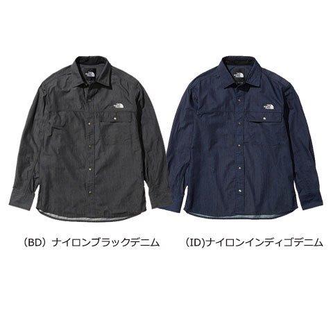 THE　NORTH　FACE ノースフェイス  デニムヌプシシャツ THE NORTH FACE】ナイロンデニムヌプシシャツ各色徹底レビュー