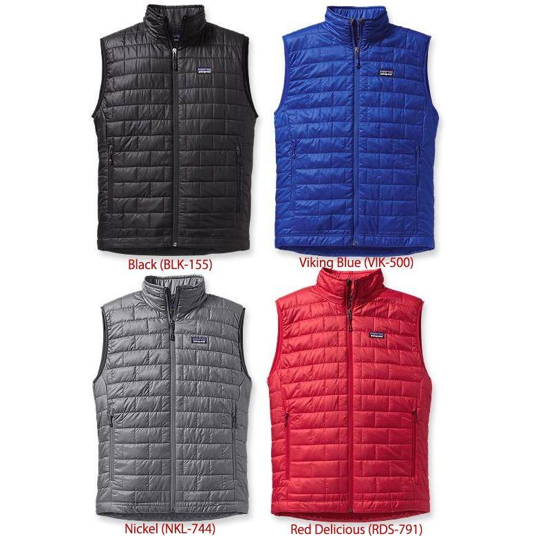 patagonia パタゴニア Ms Nano Puff Vest/BLK/XS 84241 ダウンベスト ファッション メンズファッション ジャケット 中綿入り アウトドアウェア