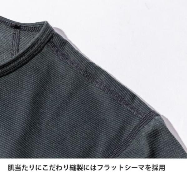 finetrack(ファイントラック) Ms ネオリーフインナーT/DKGY/XL FMM1522  半袖シャツ Tシャツ カットソー アウトドアウェア　Tシャツ｜od-yamakei｜03