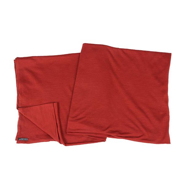 超人気 Cocoon コクーン メリノウール シルクブランケット Dテラコッタ レッド 毛布 ブランケット アウトドア 釣り 旅行用品 アウトドアギア 最新の激安 Zoetalentsolutions Com