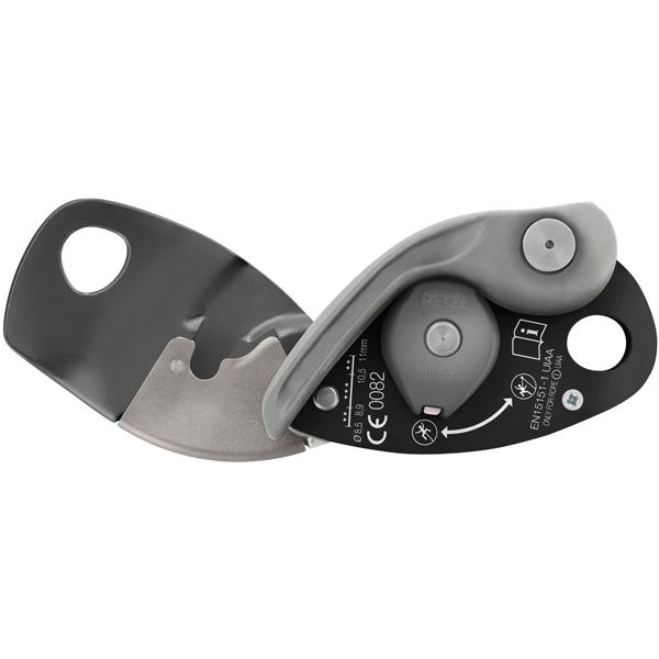 PETZL(ペツル) グリグリ+/グレー D13A G  確保器 登はん具 ビレイ機 登山 クライミング用品　ビレイデバイス｜od-yamakei｜04