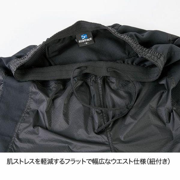 finetrack ファイントラック MENSスカイトレイルショーツ/BK/L FBM0801 男性用 ブラック ショートパンツ アウトドア 釣り 旅行用品 キャンプ｜od-yamakei｜07