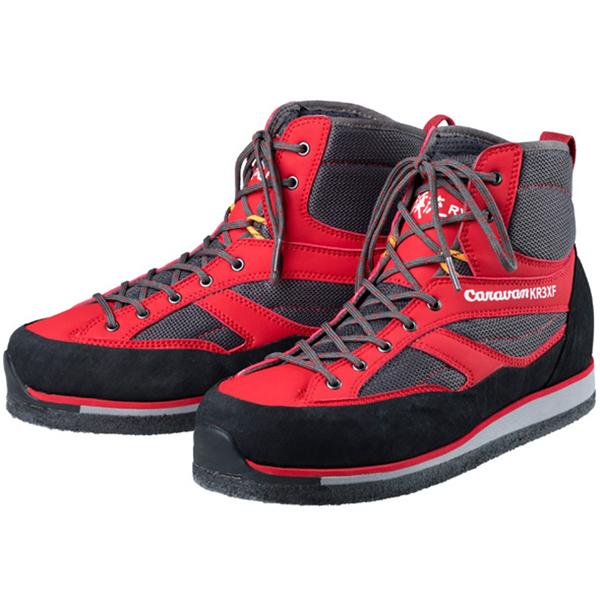 コンビニ受取対応商品 Caravan キャラバン Kr 3xf 2レッド 24 0cm レッド 渓流靴 アウトドア 釣り 旅行用品 キャンプ トレッキングシューズ 渓流 沢登り用 年最新海外 Www Muslimaidusa Org