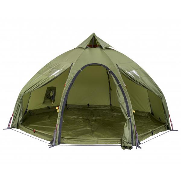 Helsport ヘルスポート Varanger Dome 4-6 Outertent+Pole 310-015 グリーン ドーム型テント アウトドア 釣り 旅行用品 キャンプ キャンプ用テント｜od-yamakei｜04