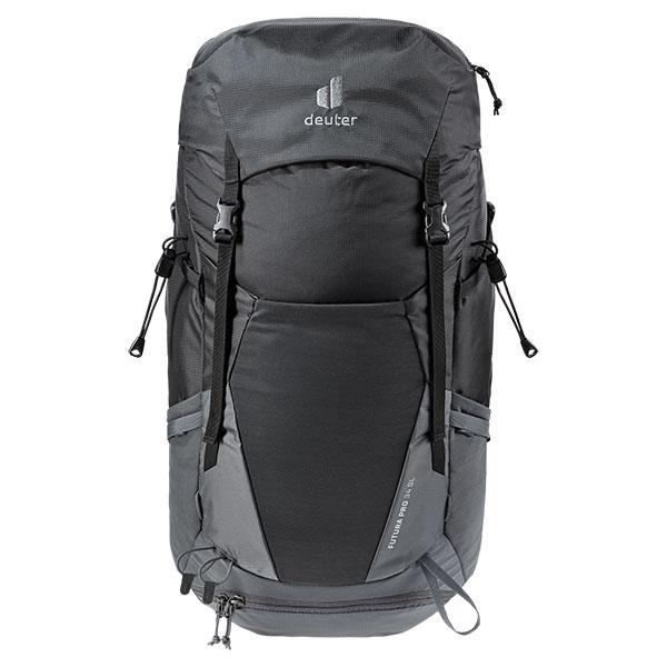 deuter(ドイター) フューチュラ Pro 34 SL ブラックxグラファイト D3401021-7403  トレッキング30 バッグ バックパック リュック アウトドア　バックパック ザッ｜od-yamakei｜05