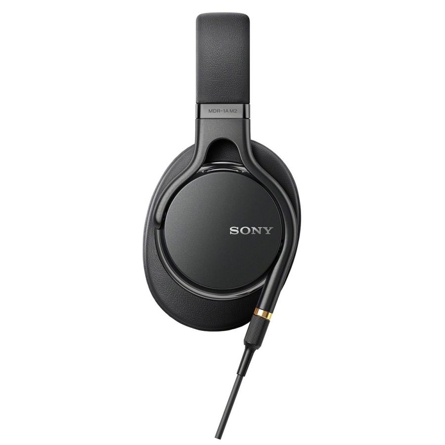 ソニー ハイレゾ対応ステレオヘッドホン MDR-1AM2 (B)ブラック（並行 
