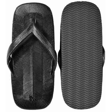 雪駄さん（セッタサン）冴えのブラック : 小田原マツシタ靴店 - 通販