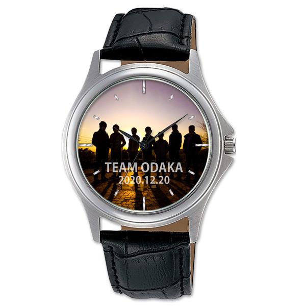 写真入り記念品腕時計 w81 オールステンレス ベルトが選べる サイズ
