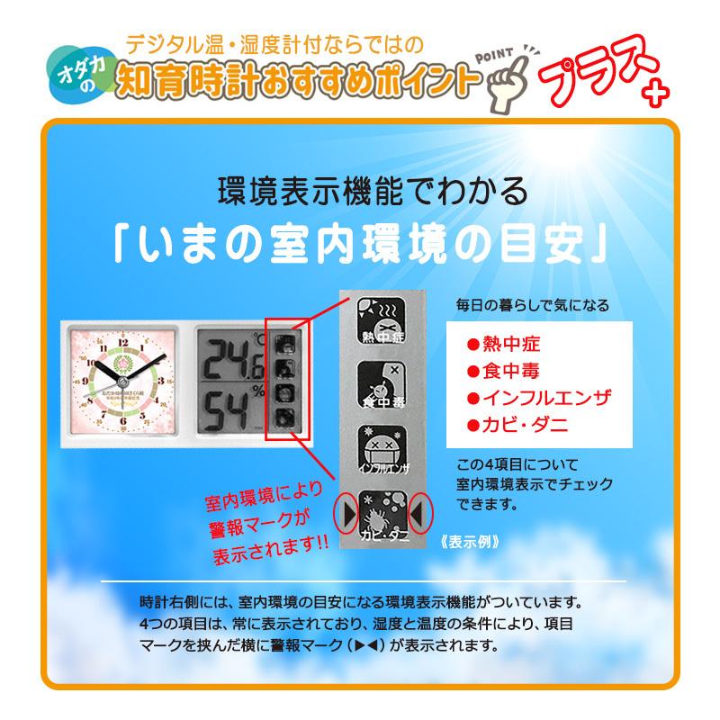 在庫あり 即納 知育時計 C36 ホワイト 流れ星 デジタル温湿度計付 目覚まし時計 入学祝い 算数 イラスト 文字入れ かわいい プレゼント ギフト Originaljustturkey Com