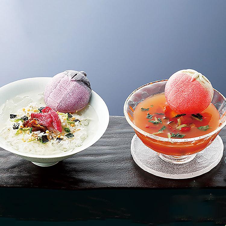 直営店に限定 お中元 惣菜 ギフト 京洛 辻が花 夏の京茶漬と京野菜のお吸物 ａｌ ５０ 22 百貨店